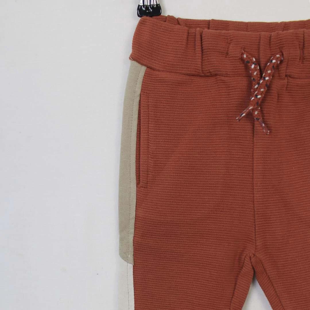 STRIPES RUST TROUSER