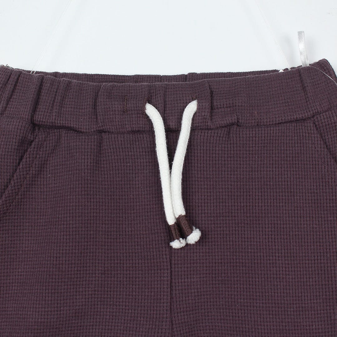 MAROON TEXTURE TROUSER