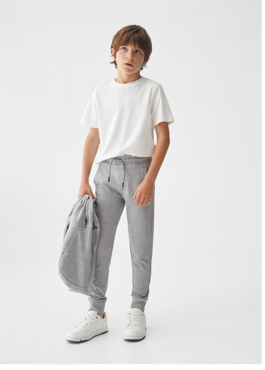 M LIGHT GREY JOGGER TROUSER