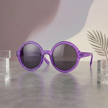 ROUND FRAME SUNGLASSES