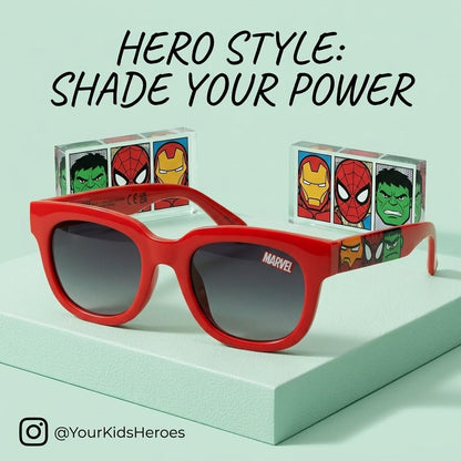 CARTOON CHARACTER RED SUNGLASSES