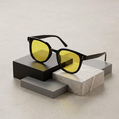 YELLOW SCREEN SUNGLASSES