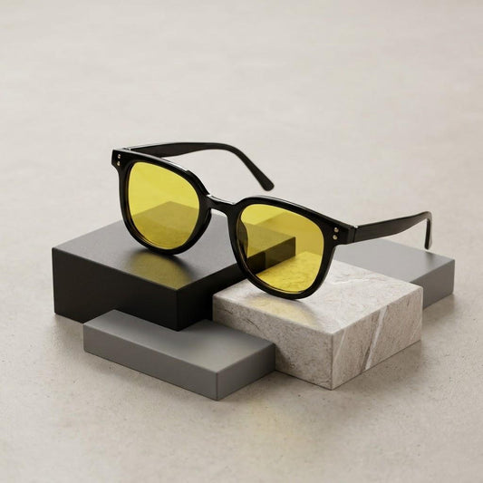 YELLOW SCREEN SUNGLASSES