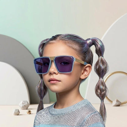 BLUE FASHION SUNGLASSES