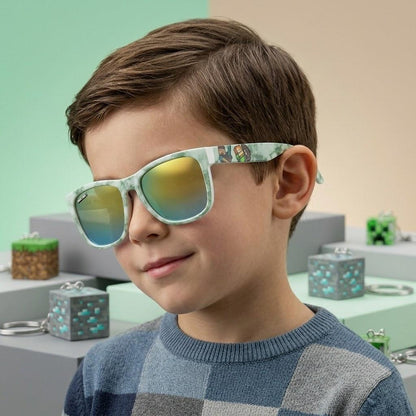 CARTOON CHARACTER GREEN SUNGLASSES