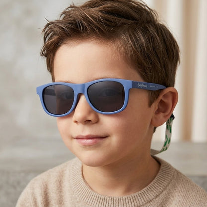 ELASTIC SUPPORT BLUE SUNGLASSES
