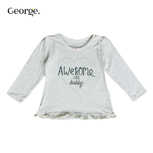 Awesome like daddy t-shirt