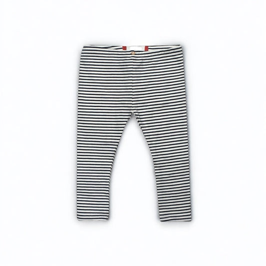 STRIPE BUTTON STYLE LEGGINGS