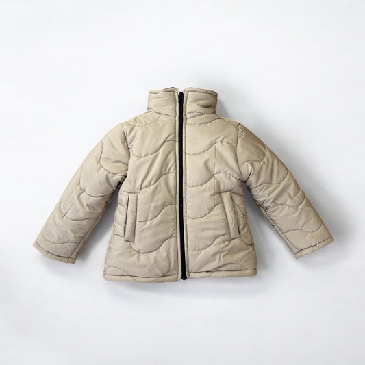 KHAKI PUFFER JACKET