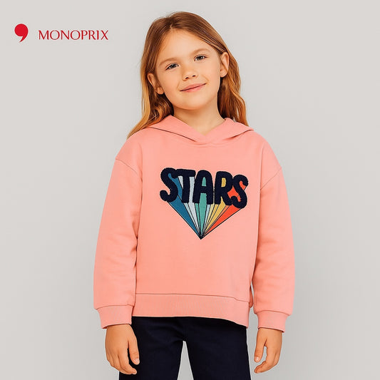 STARS PINK HOODIE