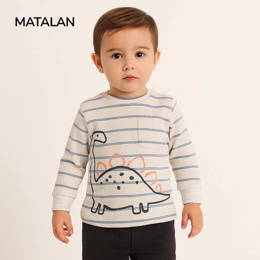 DINO STRIPE T-SHIRT