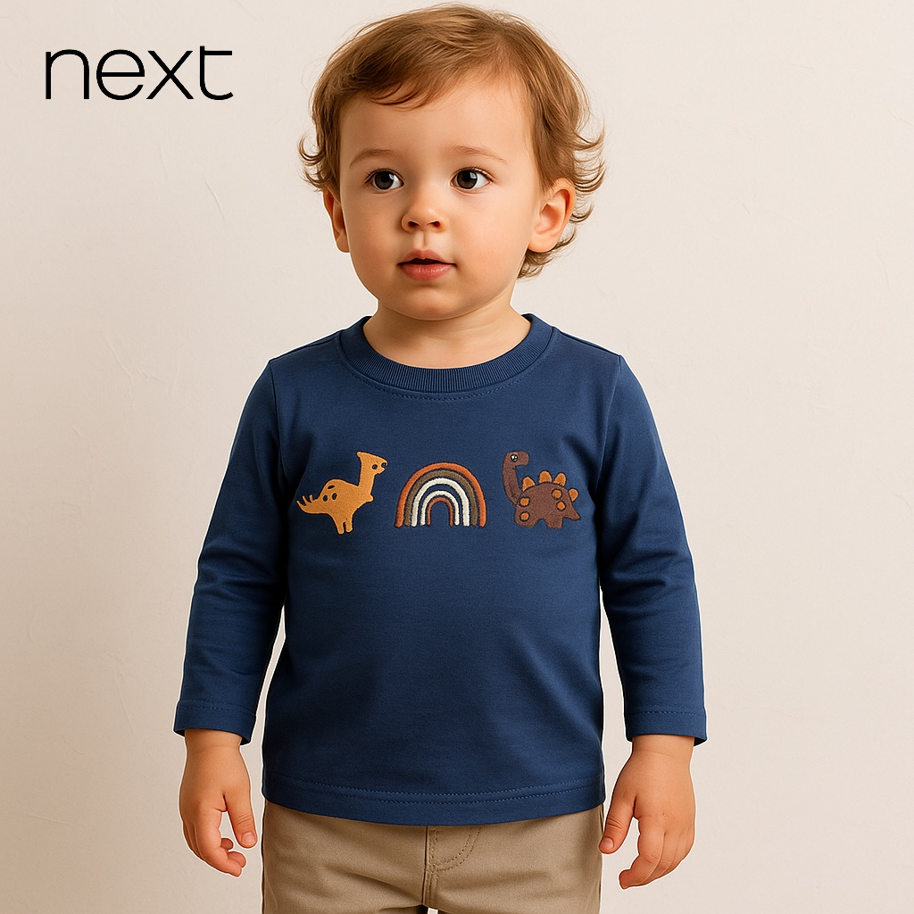 DINO EMBROIDERY T-SHIRT