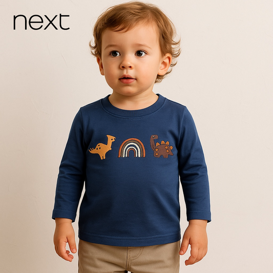 DINO EMBROIDERY T-SHIRT