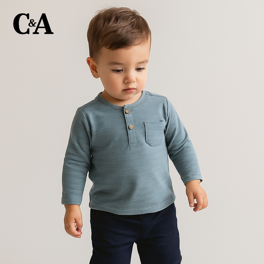 BUTTON DOWN LIGHT CANTON T-SHIRT