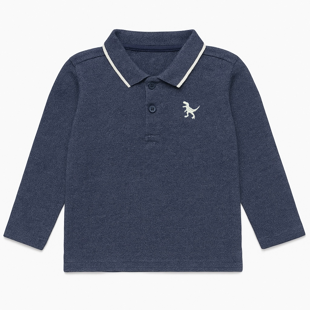 DINO POCKET EMBROIDERY POLO SHIRT