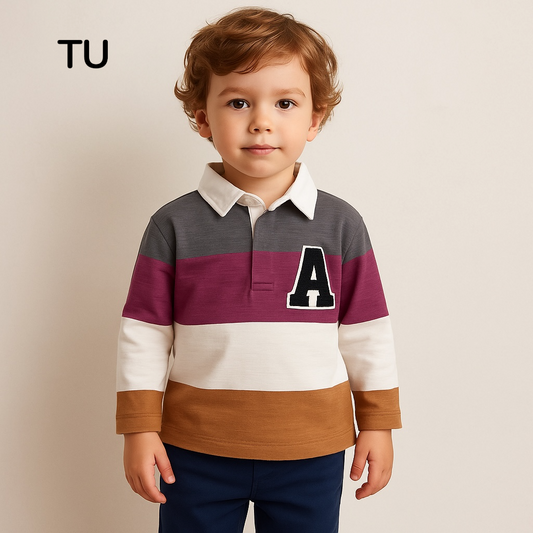 MULTI STRIPE POLO SHIRT