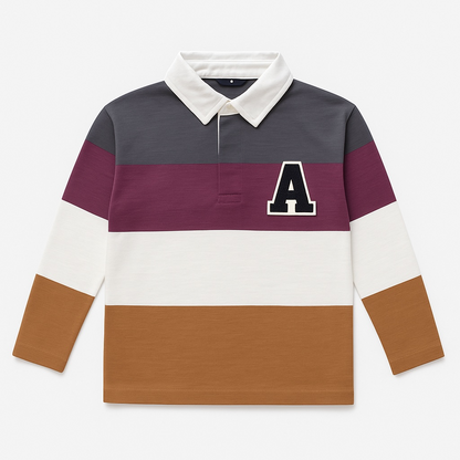 MULTI STRIPE POLO SHIRT