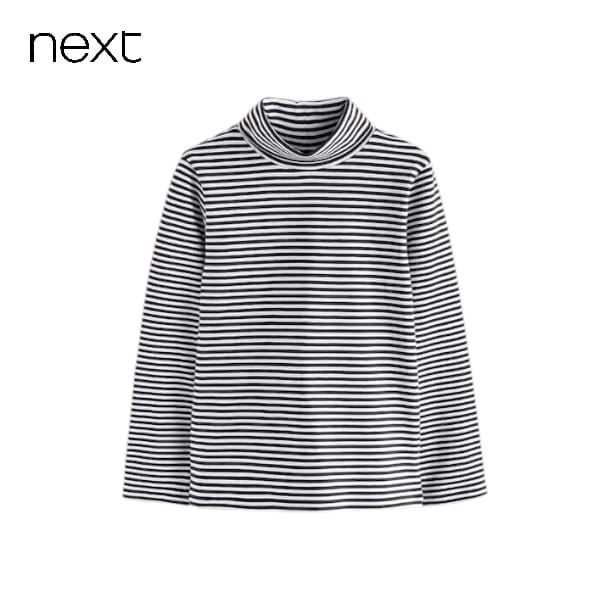 STRIPE HIGH NECK