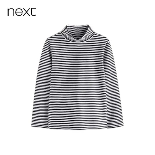 STRIPE HIGH NECK