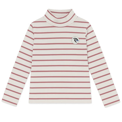 STRIPE OFFWHITE TURTLE NECK