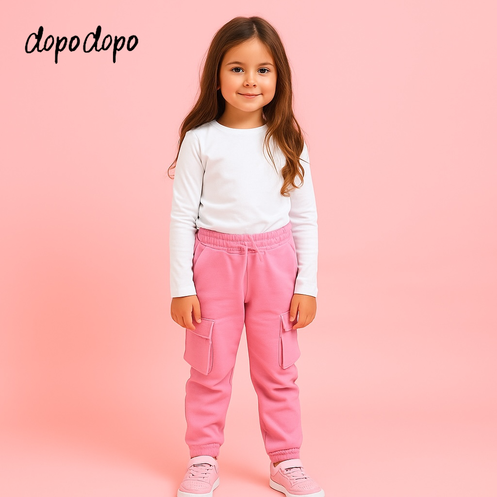 PINK POCKET STYLE TROUSER