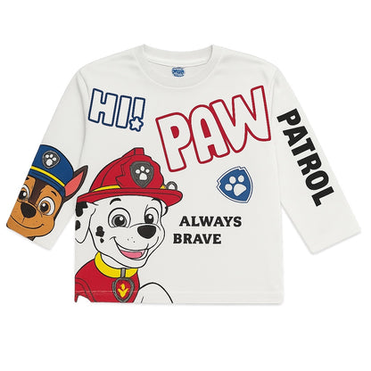 PAW ALLOVER PRINT T-SHIRT