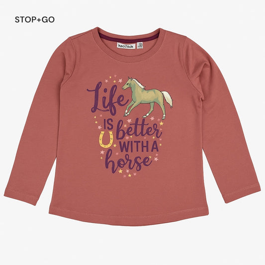 LIFE IS BETTER WITH A HORSE T-SHIRT
