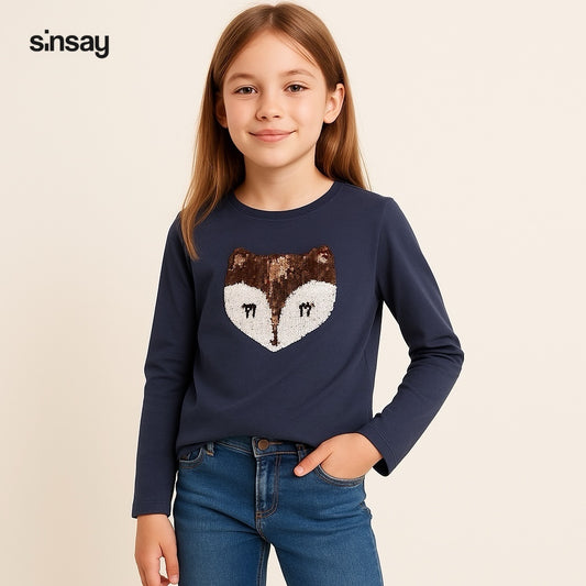 flip applique t-shirt