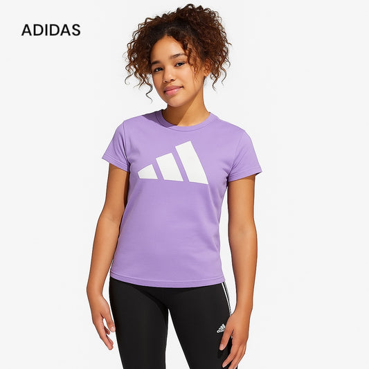 PURPLE PRINTED T-SHIRT
