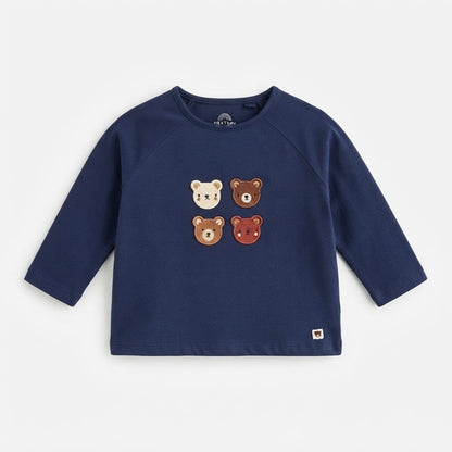 BEAR APPLIQUÉ T-SHIRT-NXT