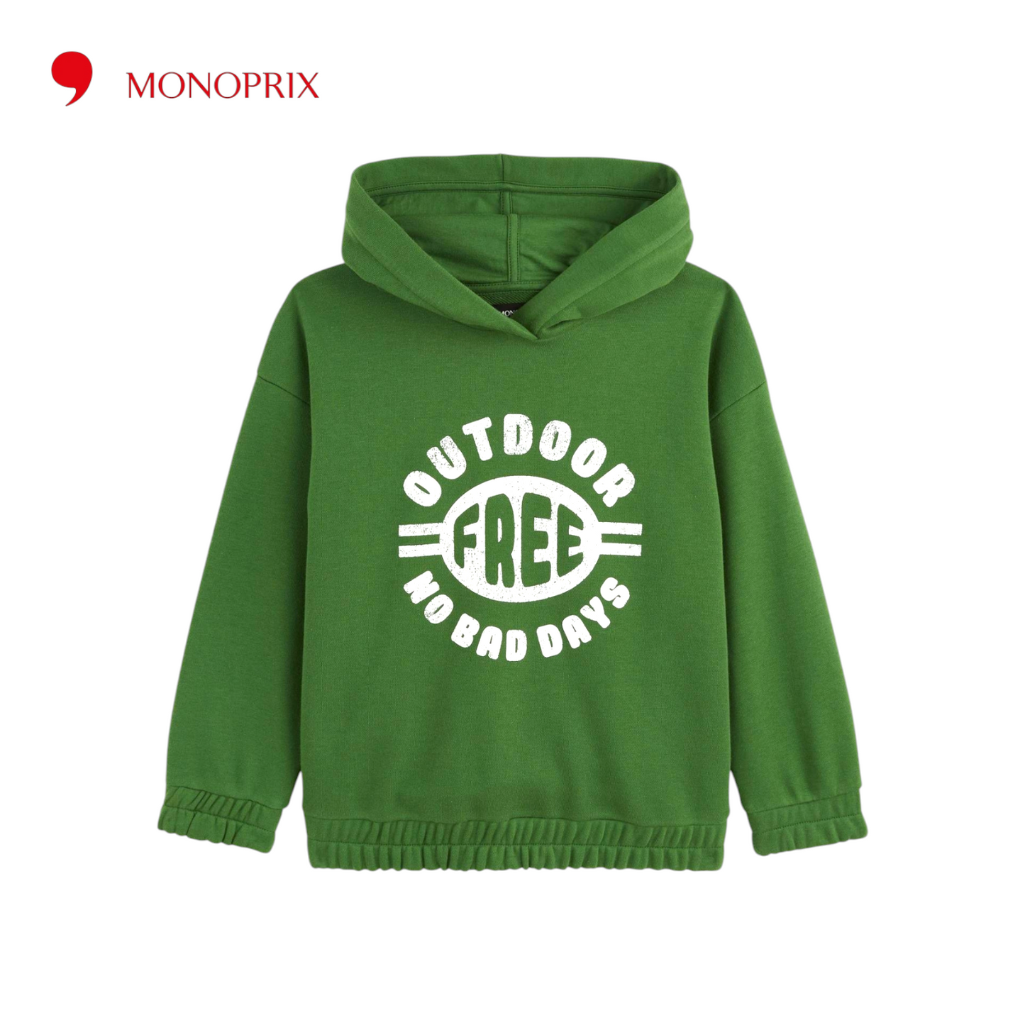 OUTDOOR GREEN HOODIE