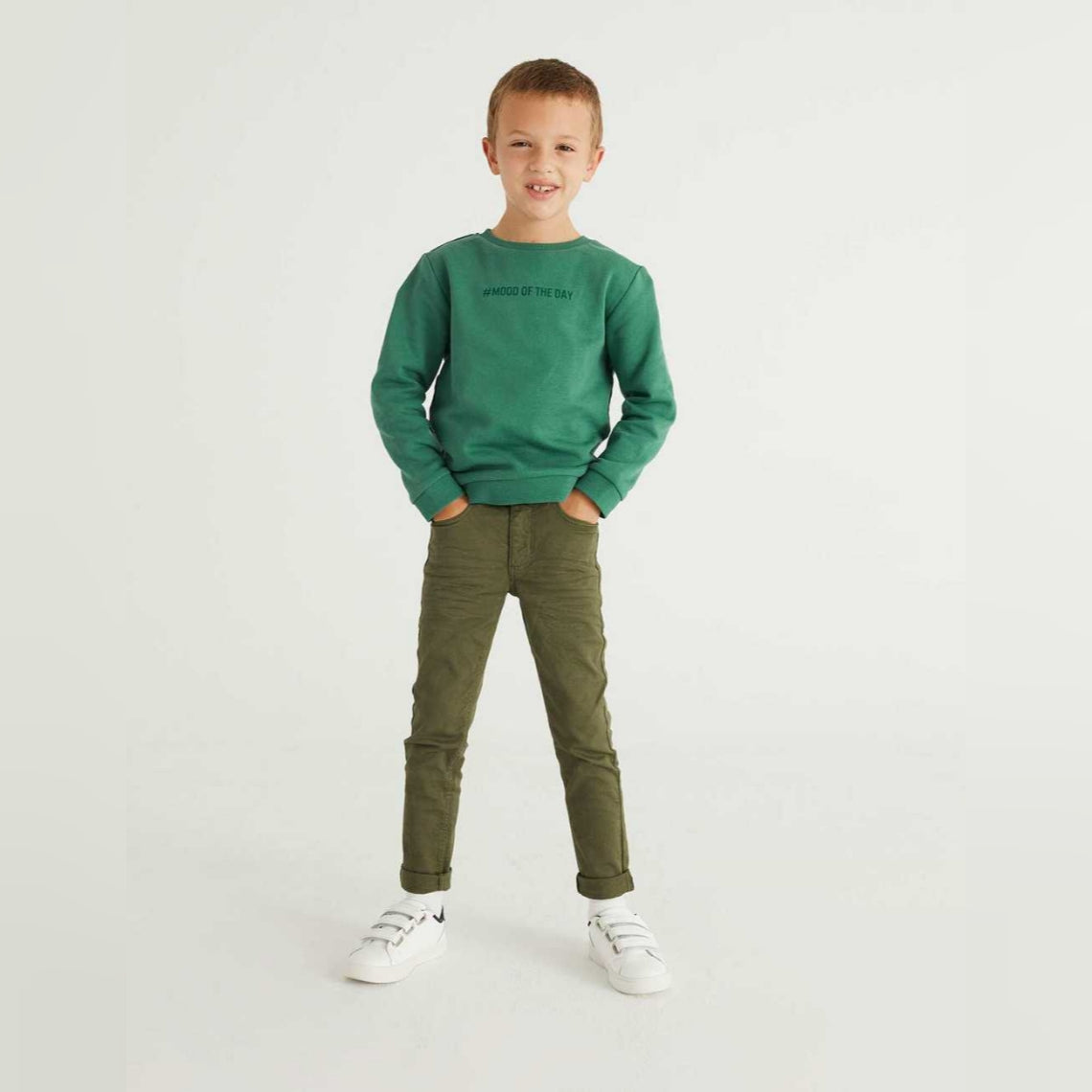 Cotton Pant Olive Green