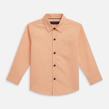 PEACH CASUAL SHIRT
