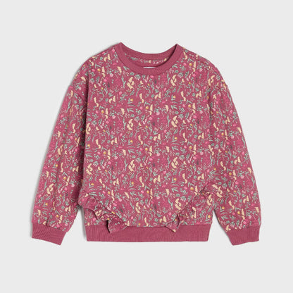 FLORAL SWEATSHIRT