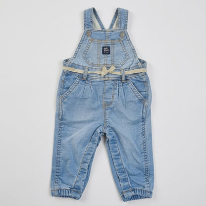 GIRL'S STRETCH KNIT DENIM DUNGAREE-B'Osh
