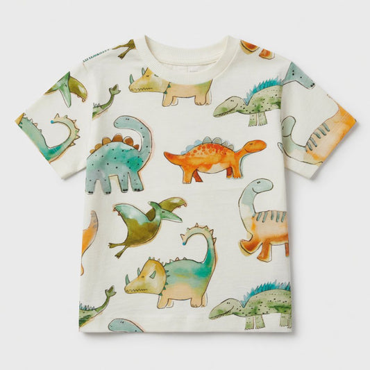 DINO ALLOVER T-SHIRT