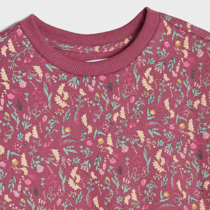 FLORAL SWEATSHIRT
