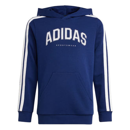 BLUE PRINTED HOOD
