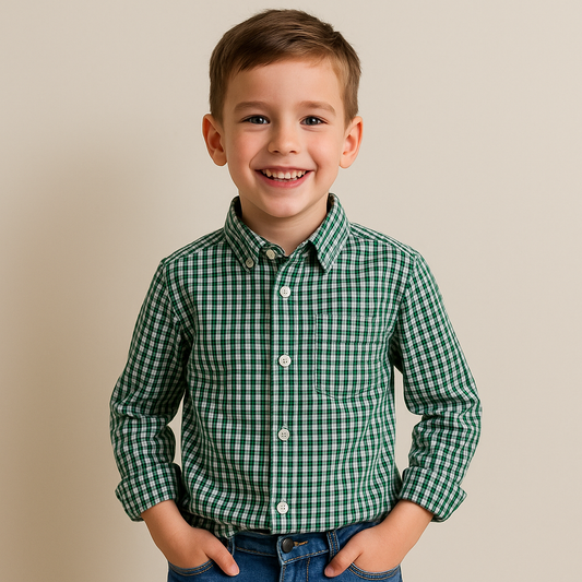 Top Reasons to Choose a Green White Check Casual Shirt for a Stylish Yet Relaxed Look