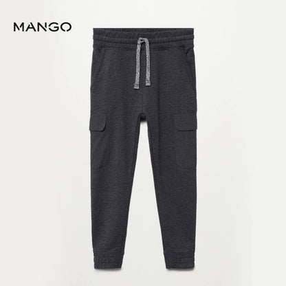 M DARK GREY 5 POCKETS TROUSER