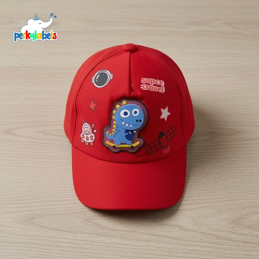 DINO SPACE THEME CAP