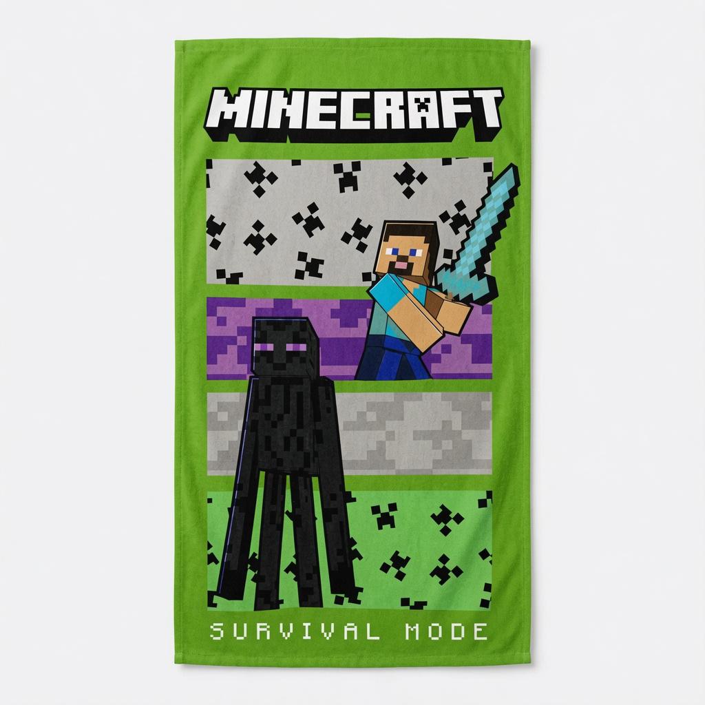 Minecraft Beach Towel