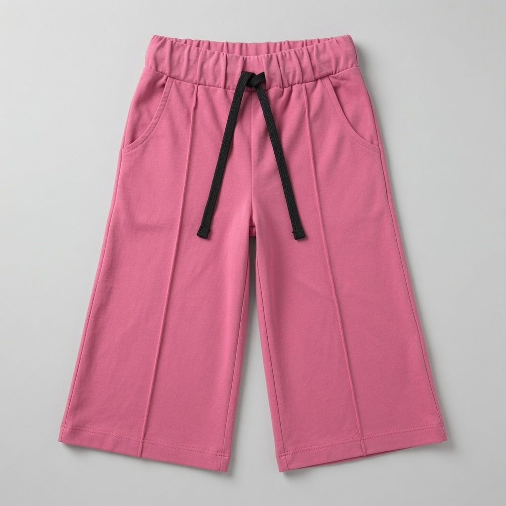 WIDE LEG SUMMER TROUSER PINK