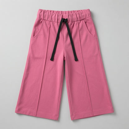 WIDE LEG SUMMER TROUSER PINK