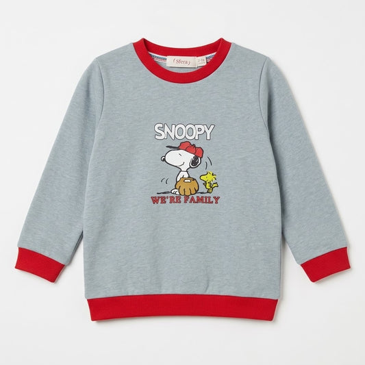SNOOPY TWO COLOR SWEATSHIRT