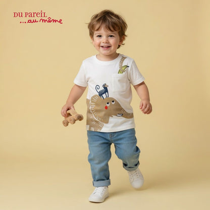 ELEPHANT PRINT T-SHIRT