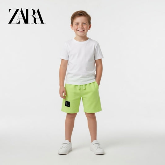 NEON YELLOW LOW SUN SHORTS