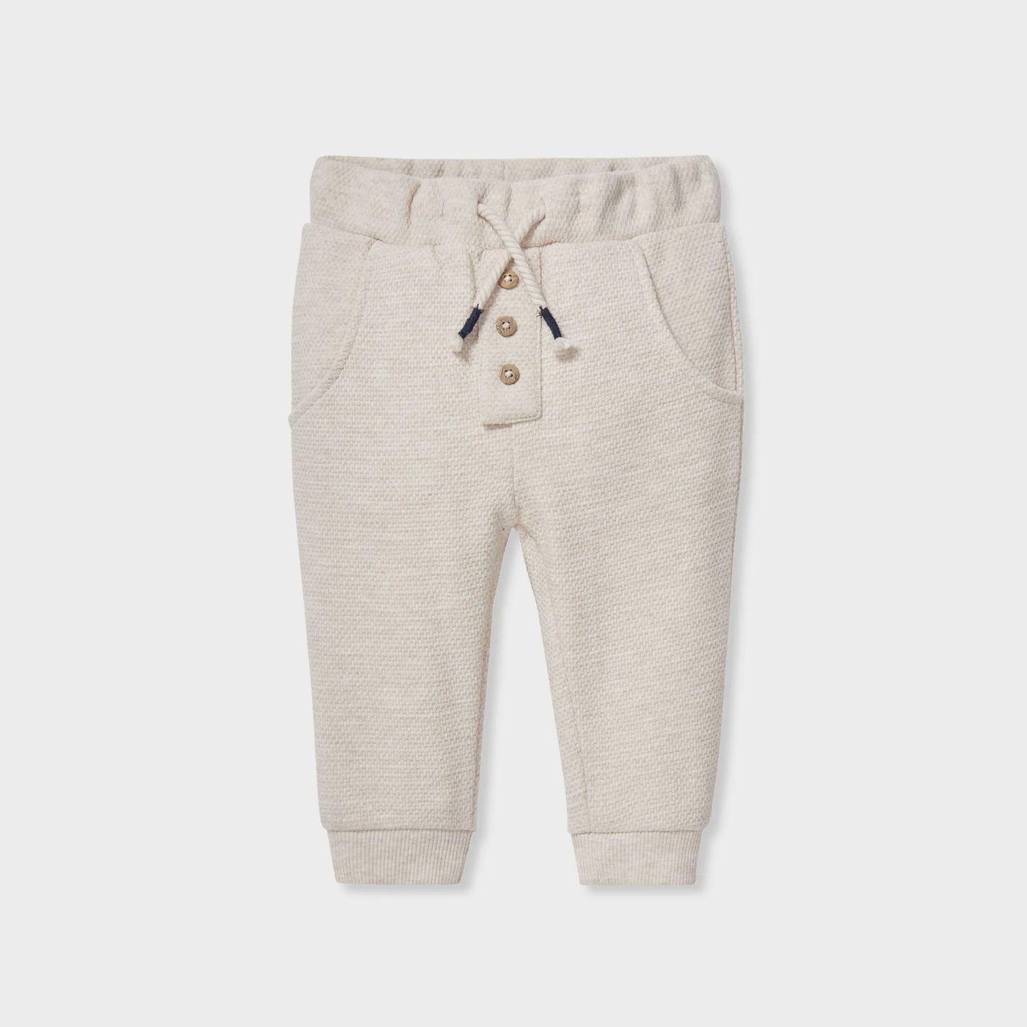 WOVEN OFFWHITE TROUSER