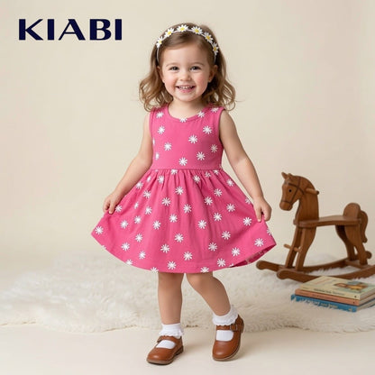 PINK FLORAL FROCK