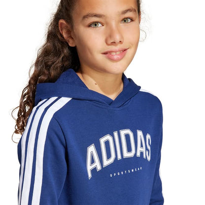 BLUE PRINTED HOOD